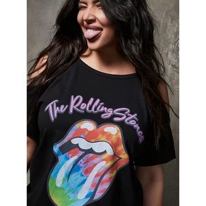 Rolling Stones Cold Shoulder Tee